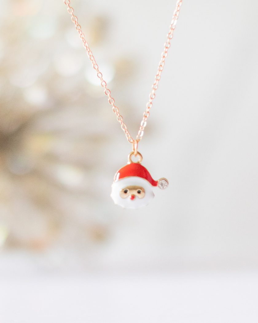 Collar navideño de Santa - Chulis