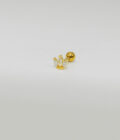 Piercing corona dorado petit / Acero Inoxidable